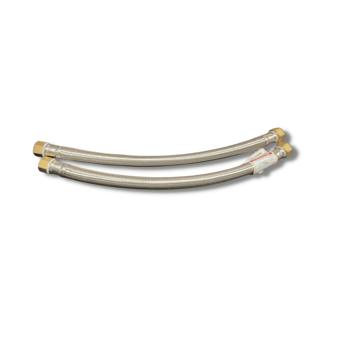 Marey 576, Flexible Stainless Steel, Silver, Hose, 3/4" x 1/2" x 36" Inches, Durable, FIP.