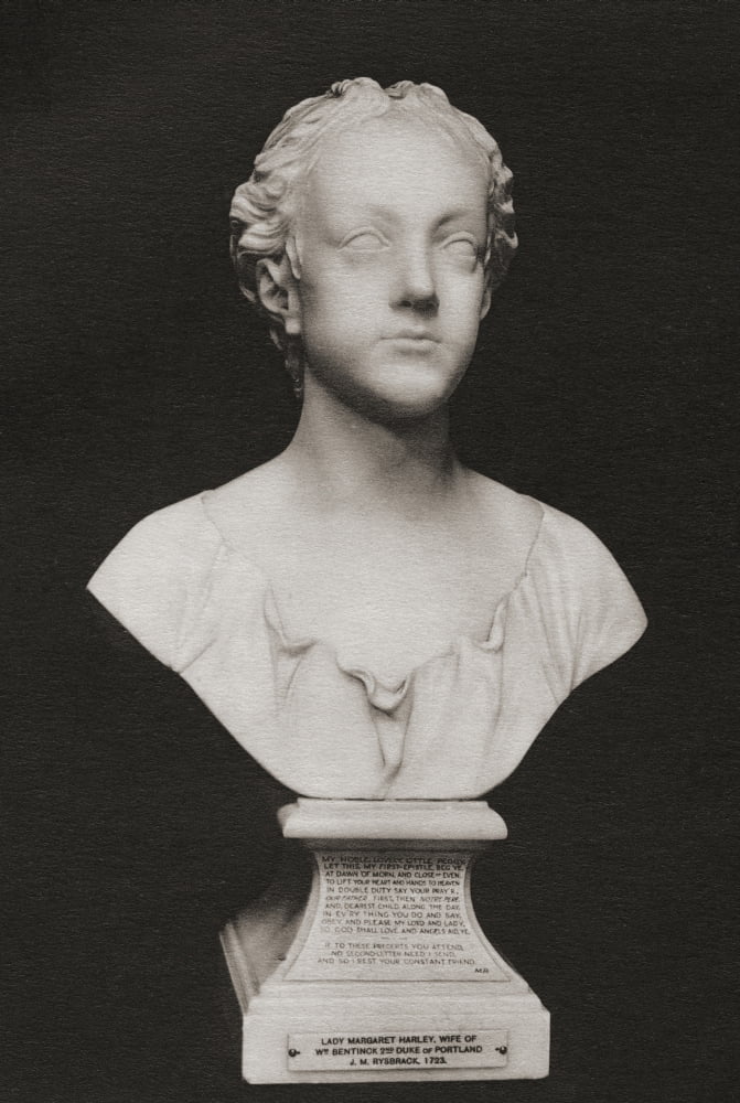 Margaret Cavendish Bentinck Duchess of Portland 1715 Canvas Art - Ken Welsh Design Pics (22 x 34)