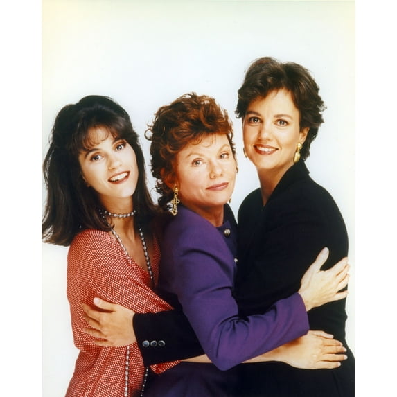 Margaret Colin Group Picture in White Background Photo Print (24 x 30)