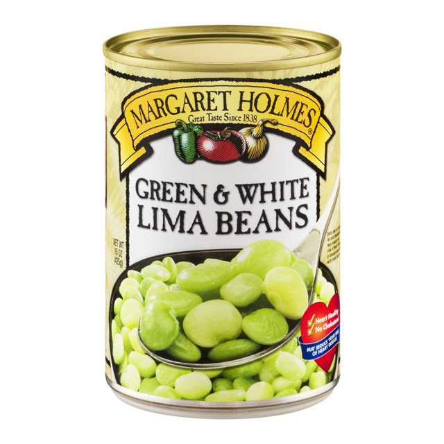 Margaret Holmes Green & White Lima Beans, 15.0 OZ