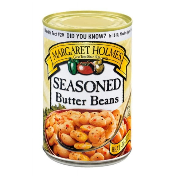 Margaret Holmes Seasoned Butter Beans 6 Pack