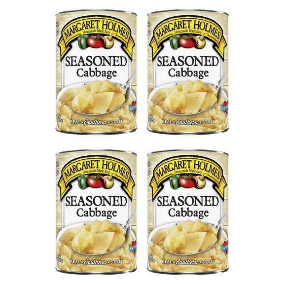 Margaret Holmes Seasoned Cabbage, 15 oz Can (Pack of 4)