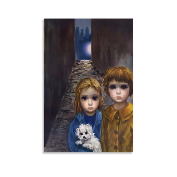 Margaret Keane Lost Poster Artworks Canvas Poster Room Aesthetic Wall Art Prints Home Modern Decor Gifts 12x18inch(30x45cm)