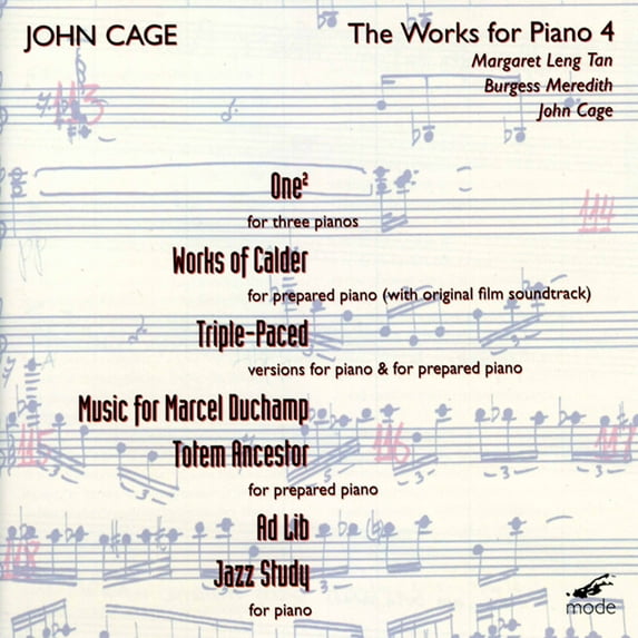 Margaret Leng Tan - Piano Works 4 - Music & Performance - CD