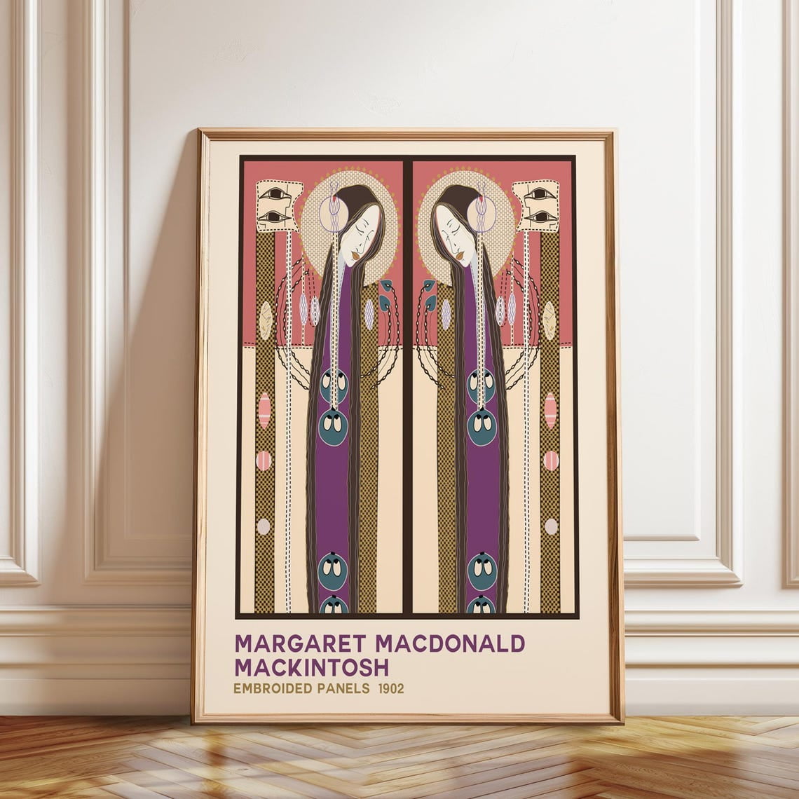 Margaret MacDonald Mackintosh Art Nouveau Glasgow Style - Walmart.com