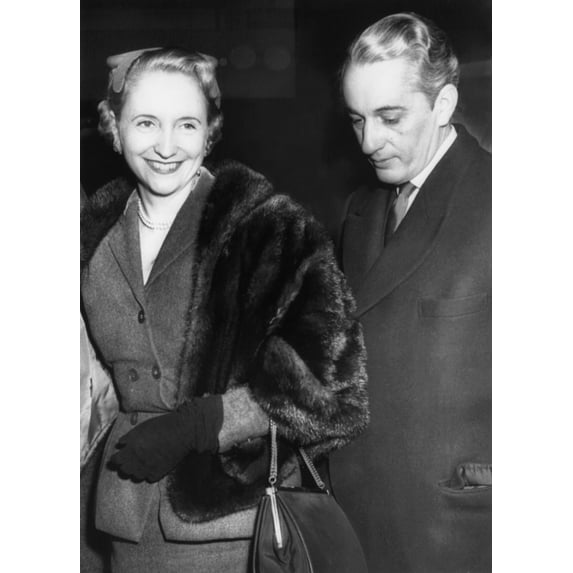 Margaret Truman And Clifton Daniel Jr. Return From A Visit With His Parents In Zebulon History