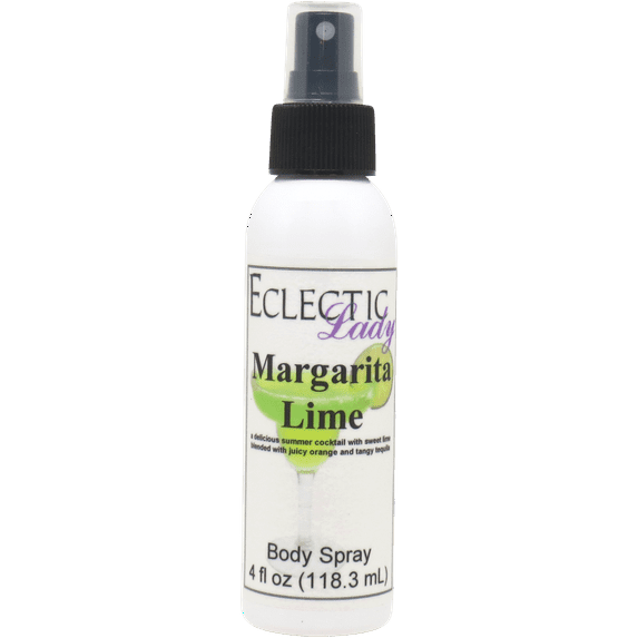 Margarita Lime Body Spray, Eclectic Lady, Hydrating Mist, Unisex, 8 oz