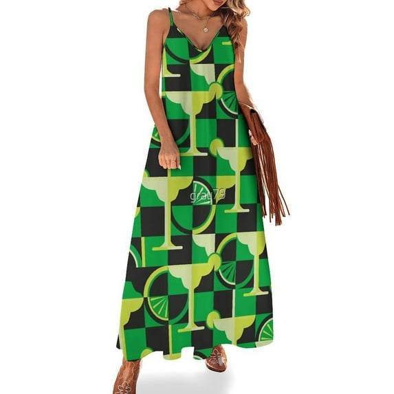 Margarita Sleeveless Dress Loose Women's Dress Dresses Luxury Evening Dresses