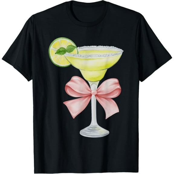 Margarita and Bow Coquette Cinco De Mayo T-Shirt