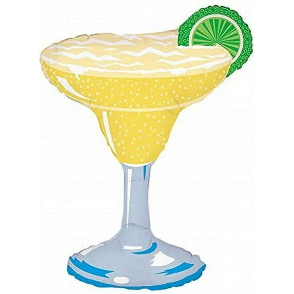 Margarita and a Lime 36" Mylar Balloon, Multi