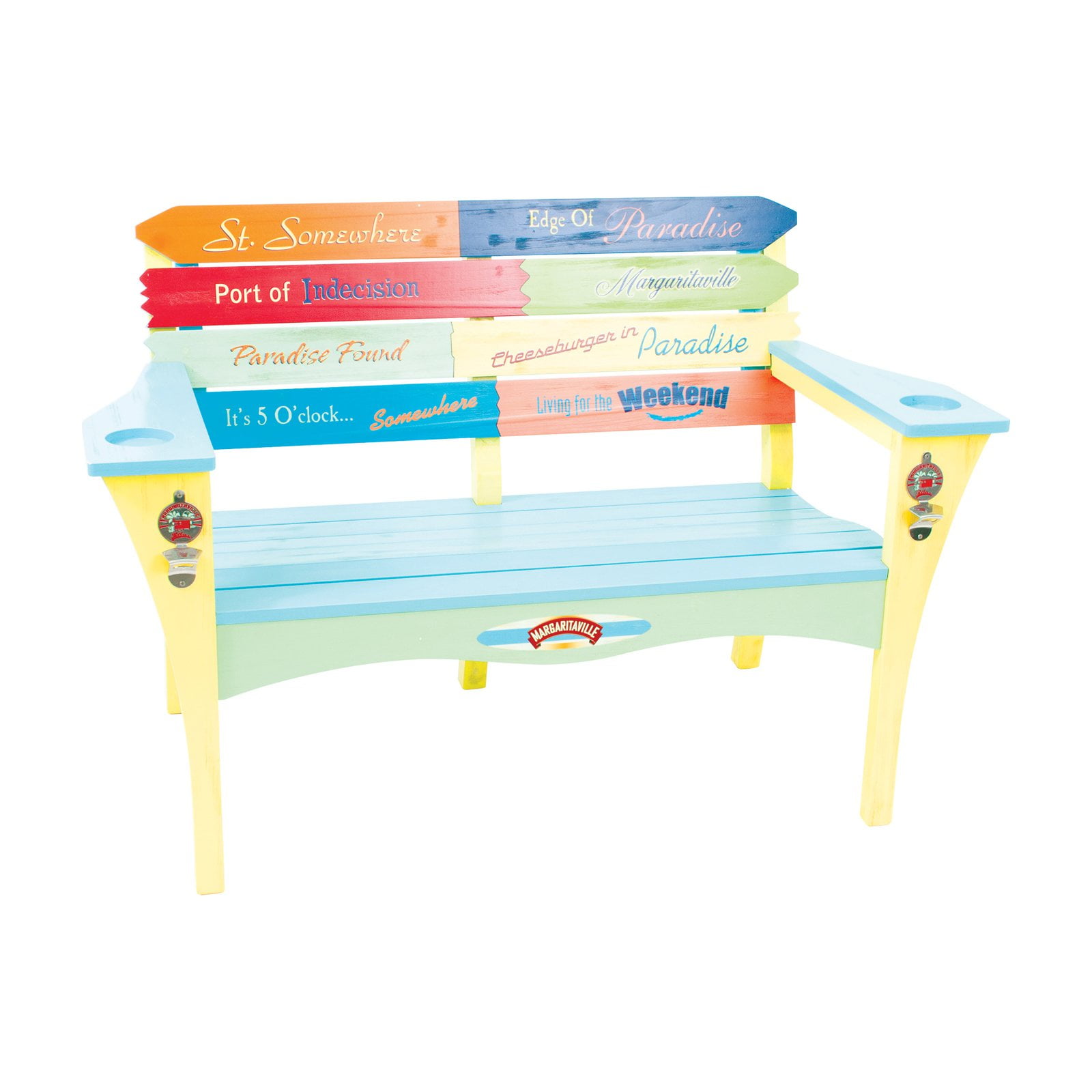 Margaritaville Southern Most Point Bench - Thumbnail 4