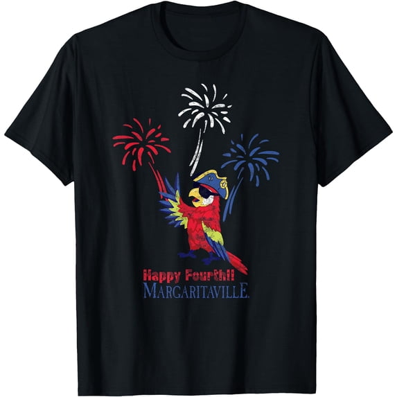Margaritaville 4Th Of July Fireworks T-Shirt