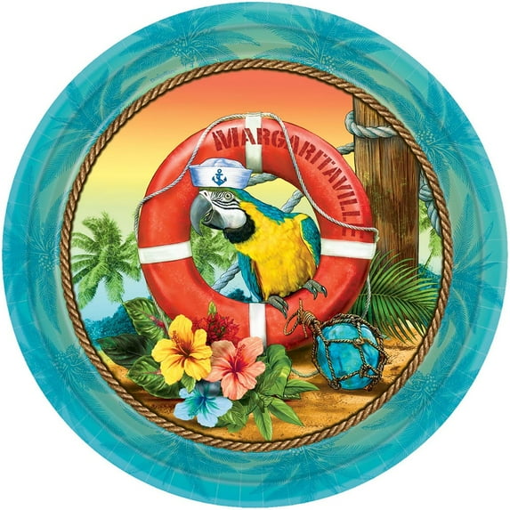 Margaritaville 7" Dessert Plate (18 Count)