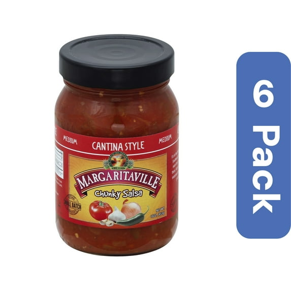 Margaritaville Cantina Red Salsa 16 oz (Pack Of 6)