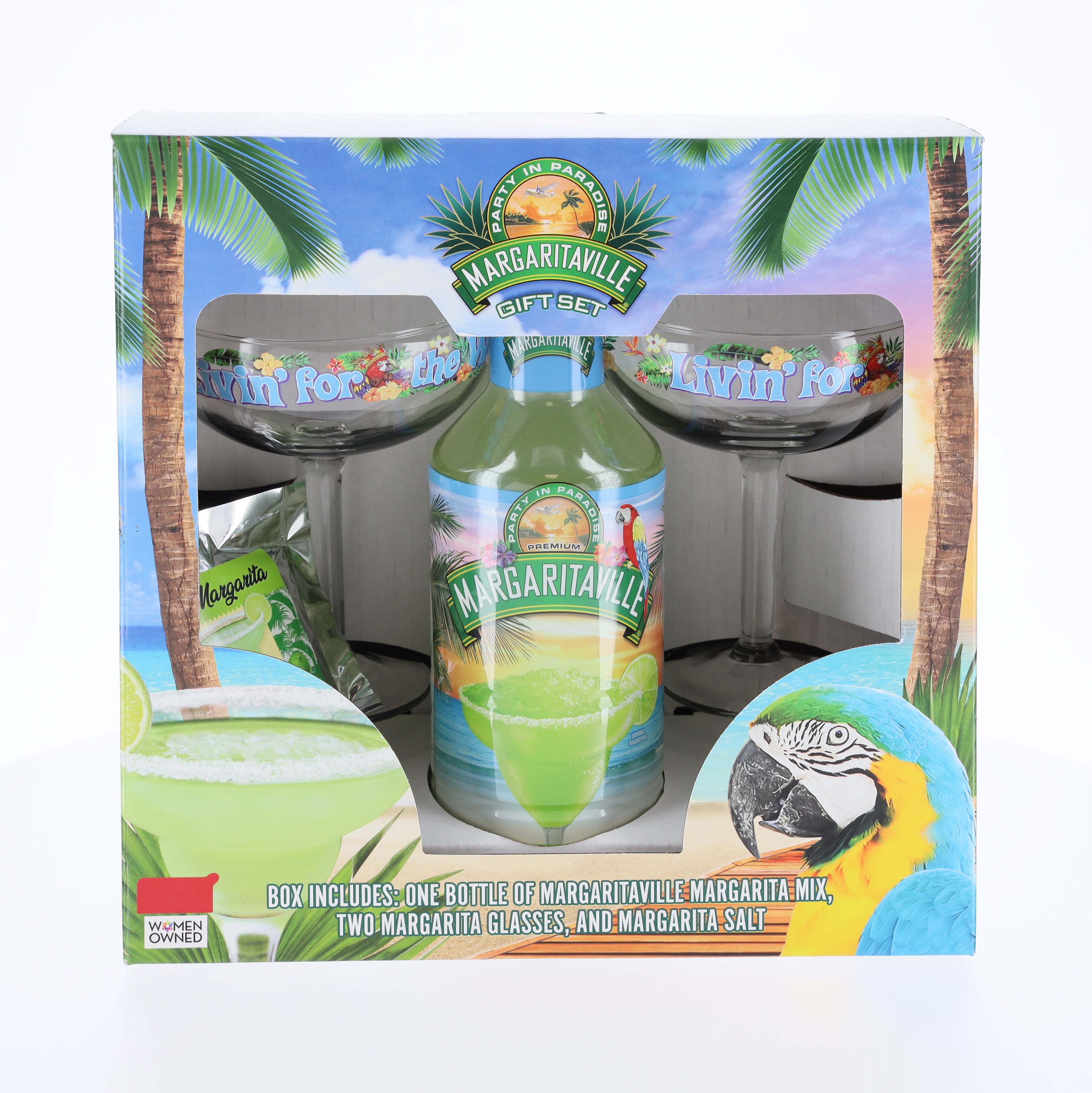 Margaritaville, Christmas Margarita Gift Set, 34.8 oz.