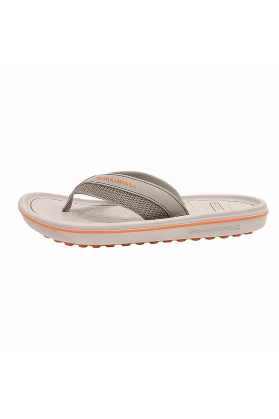 Foot Wedge Golf Sandals, Spikeless Golf Flip Flops for Women and Men - Beige/Orange, Men’s 9/Women’s 10