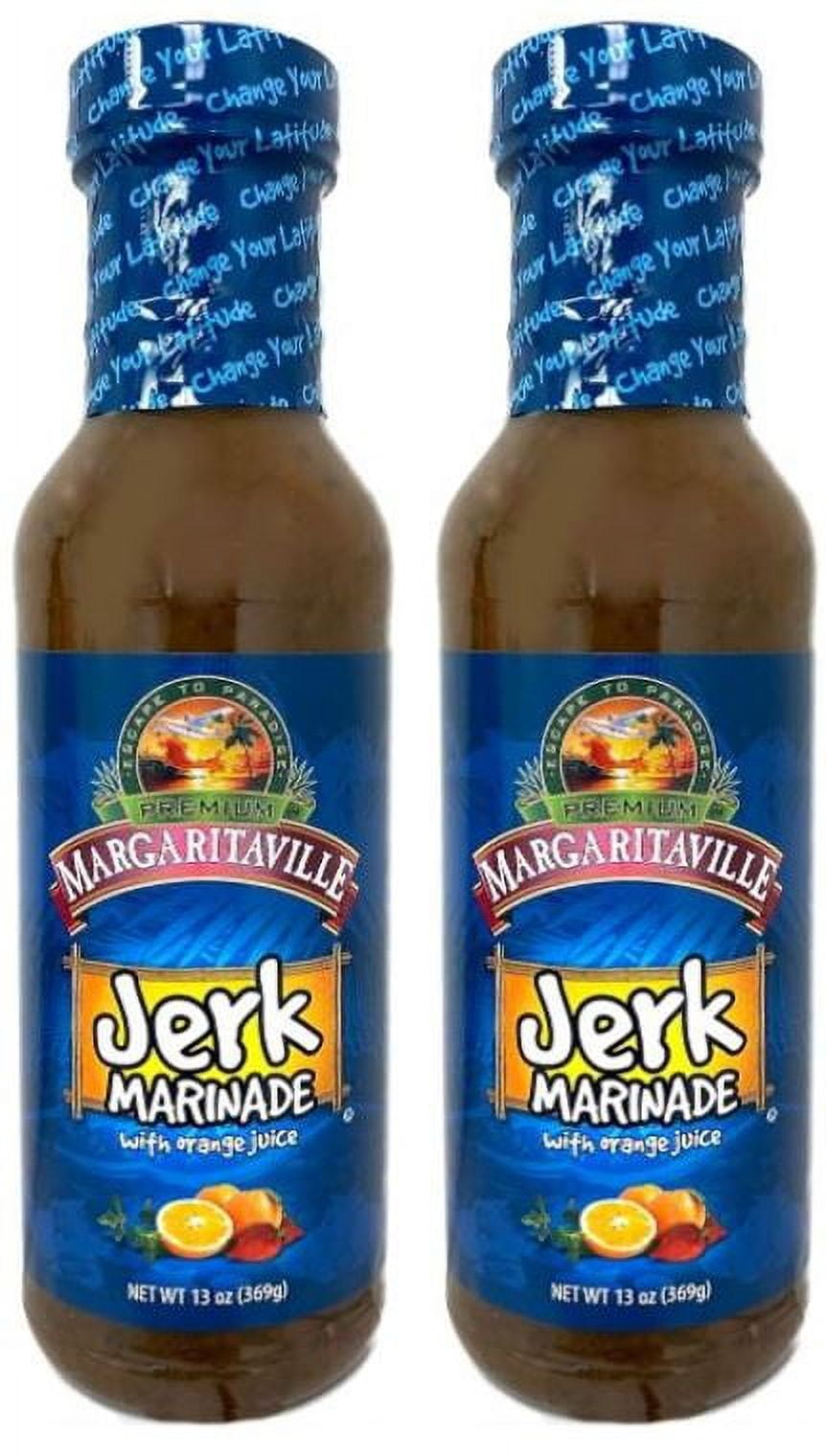 Margaritaville Jerk Marinade Sauce, 13 Ounce, Pack Of 2