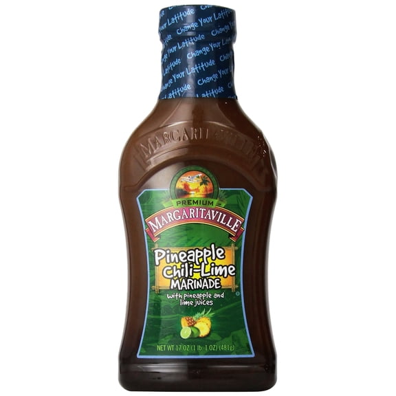 Margaritaville - Tropical Chili Lime Marinade for Grilled Meats - 17 OZ, Case of 6
