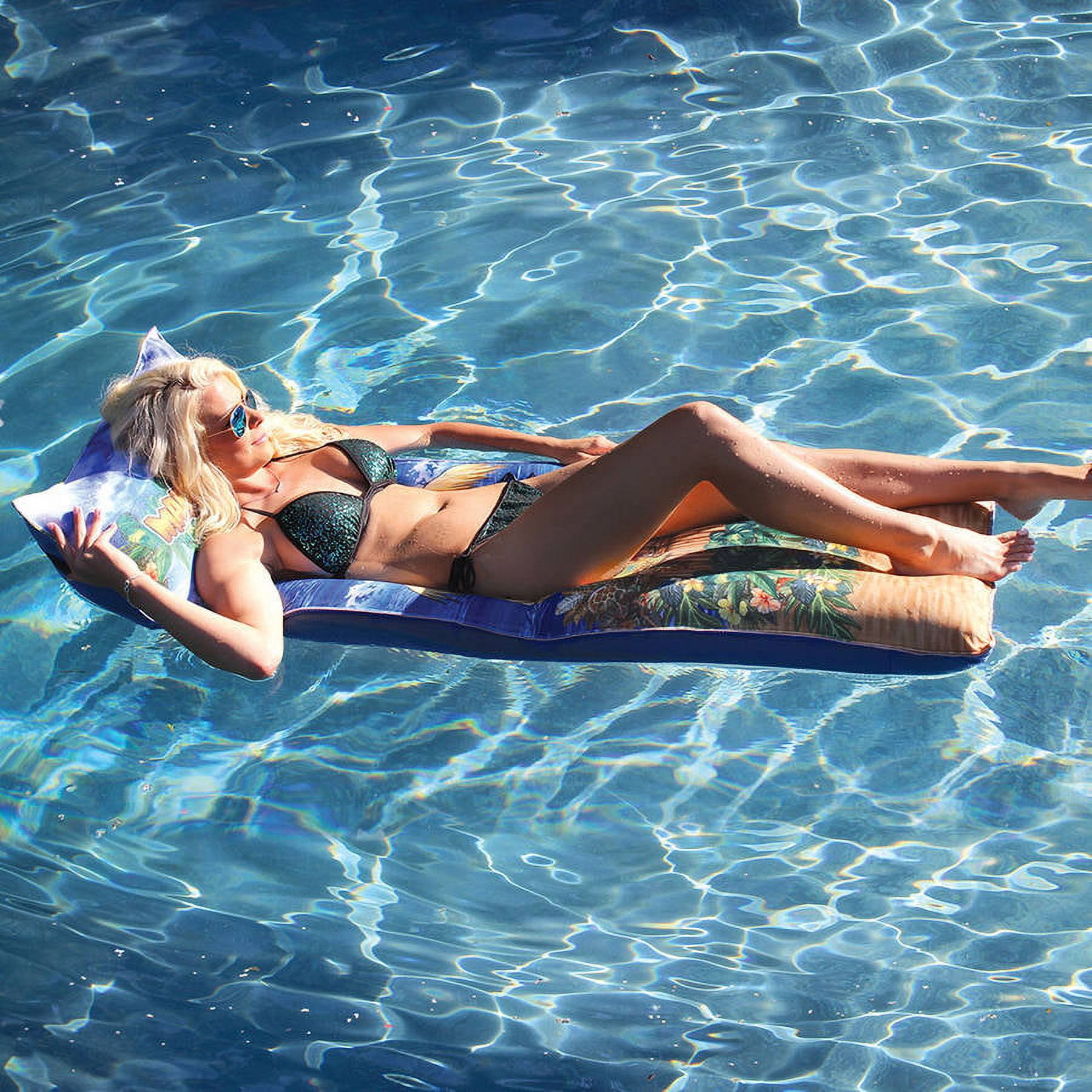 Margaritaville Vinyl Neosoff Pool Float, Multicolor