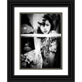 thumbnail image 1 of Margau, Delphine 11x14 Black Ornate Wood Framed with Double Matting Museum Art Print Titled - Reflection of the past, 1 of 4