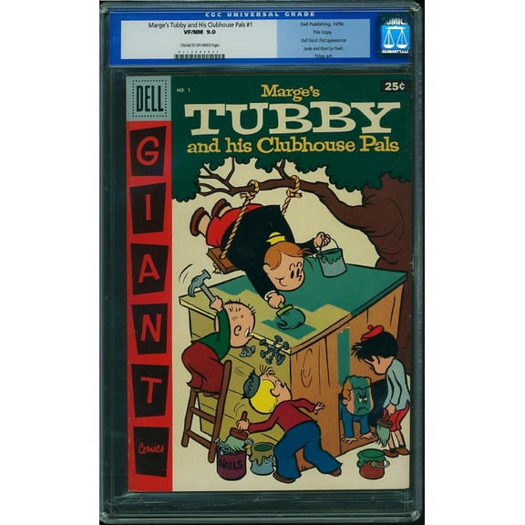 Marge's Tubby and His Clubhouse Pals #1 - CGC 9 Comic Book
