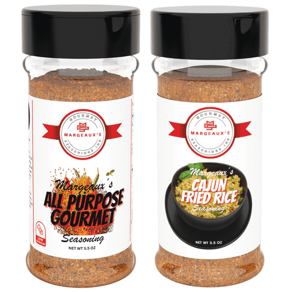 Margeaux's Gourmet Seasonings "Wok it Like You Talk it" Bundle, Mixed Spices & Seasonings, Low Sodium, 2 Pack, 5.5 oz Bottles