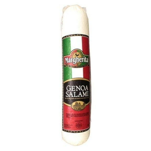 Margherita Genoa Deli Salami, 6.7 Pound -- 3 per case.