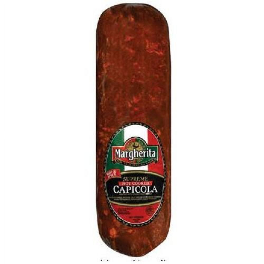 Margherita Supreme Hot Capicola, 6 Pound 2 per case.