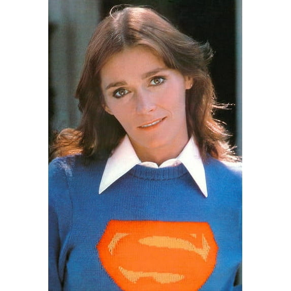 Margot Kidder in Superman Sweater Color 24x36 Poster