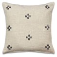 thumbnail image 1 of PILLOWPIA Marguerite Cotton Pillow Cover, Cream, 20'' x 20'', Decorative Throw Pillow Case, 1 of 9