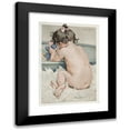 thumbnail image 1 of Marguerite Delorme 14x18 Black Modern Framed Museum Art Print Titled - The Doll (1899), 1 of 5