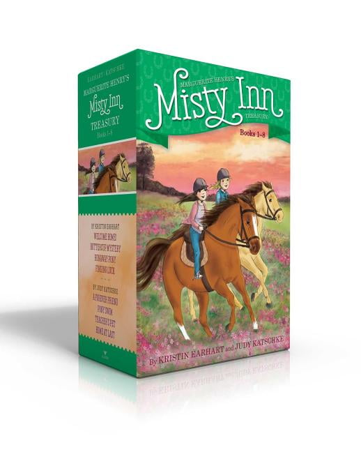 KRISTIN EARHART; JUDY KATSCHKE; SERENA GEDDES Marguerite Henry's Misty Inn: Marguerite Henry's Misty Inn Treasury Books 1-8 (Boxed Set) : Welcome Home!; Buttercup Mystery; Runaway Pony; Finding Luck; A Forever Friend; Pony Swim; Teacher's Pet; Home at Last (Paperback)
