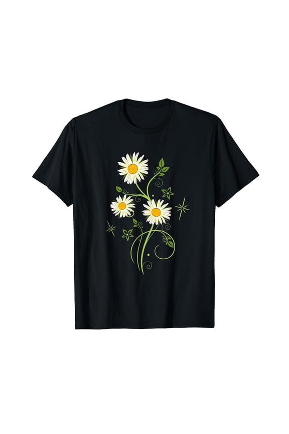Marguerites Daisy Spring T-Shirt Summer Daisies Flower Shirt T-Shirt