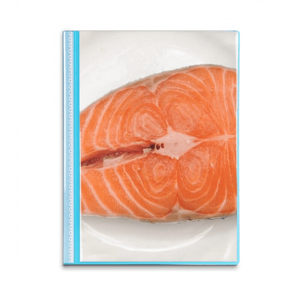 Marhakis Meat Food Texture Book Sheet Protectors Portfolio Binder Folder