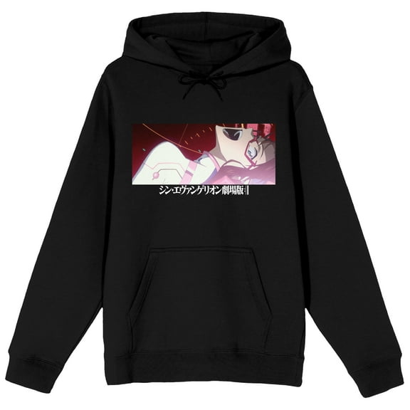 Mari Makinami Illustrious Men's Black Hoodie-Small