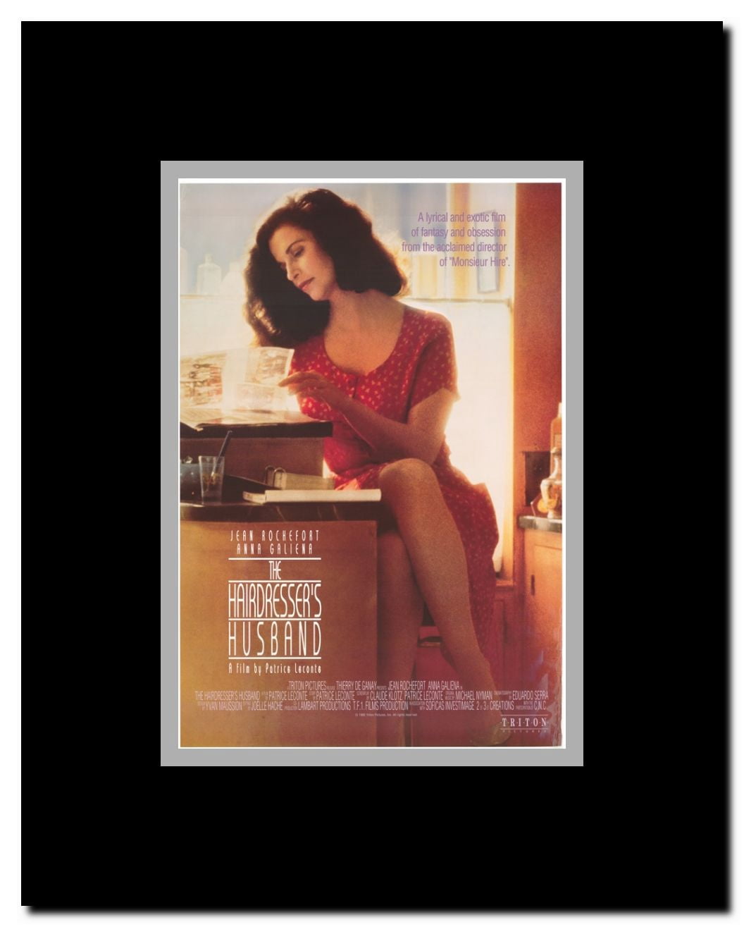 Mari de la coiffeuse Le Framed Movie Poster