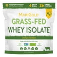 thumbnail interactive-video image 1 of MariGold Grass-Fed Whey Isolate Protein Powder Unflavored 2LB - Cold Processed, Undenatured, Non-GMO, rBGH Free, 1 of 8