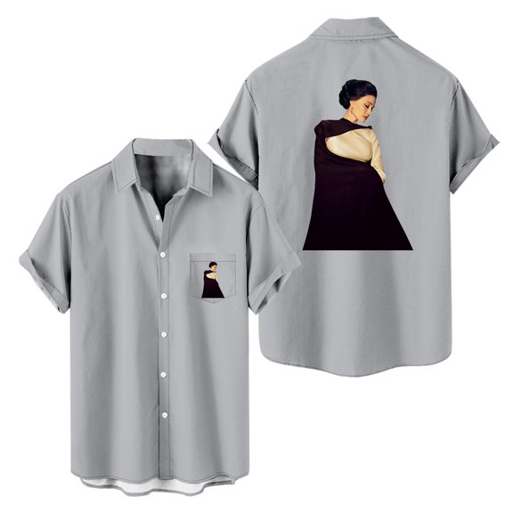 Maria 2024 Movie Shirt Short Sleeved Casual Fashion Shirts Harajuku V-neck Tshirt