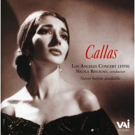Maria Callas - 1958 Los Angeles Concert - Music & Performance - CD