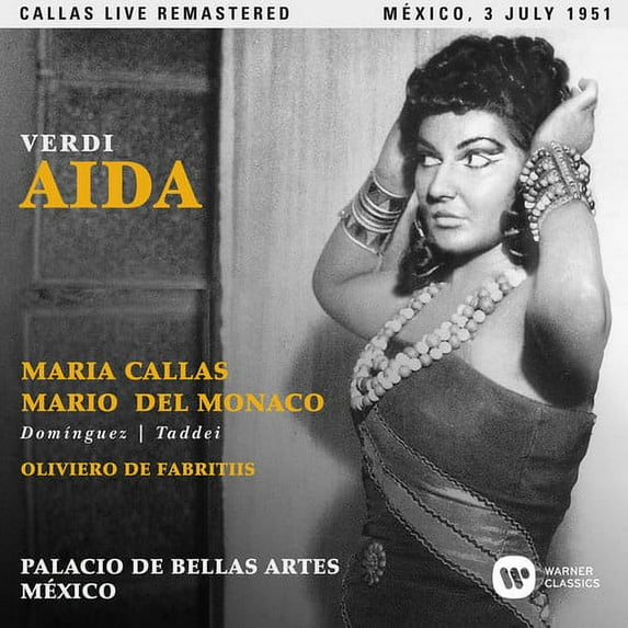Maria Callas - Verdi: Aida (mexico 03/07/1951) - Music & Performance - CD