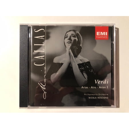 Maria Callas - Verdi: Arias I - Philharmonia Orchestra, Nicola Rescigno / EMI Classics Audio CD 1997 Stereo / 724356646025