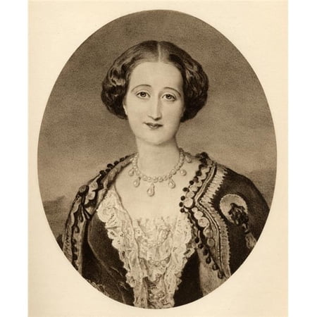 Maria Eugenia Ignacia Augustina Palafox De Guzman Portocarrero & Kirkpatrick 9th Countess of Teba 1826-1920 Empress Eug Poster Print - 13 x 16