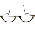 thumbnail image 1 of Maria Foldable Round Tortoise Shell Black Cord, Neckglasses Pendant, Reading Glasses, Convenient, Superior Chain, Discreet, Easy Care - 1.5 - Tortoise Shell, 1 of 6