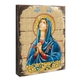 thumbnail image 1 of Maria Magdalena Icon Painting on Gold-Plated Wooden Block, 1 of 1