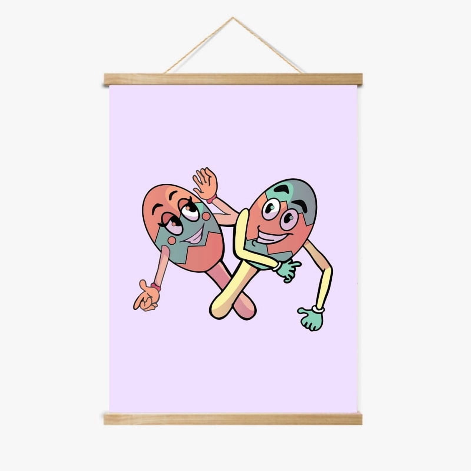 Maria & Milo the Maracas Magnetic Wood Frame Hanger by Dancing Littles ...