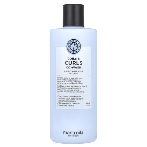 Maria Nila Coils & Curls Co-Wash, Conditioner , 11.8 fl oz (350 ml)
