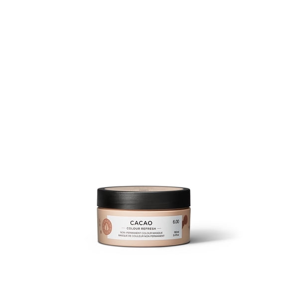 Maria Nila Colour Refresh, Cacao 3.4 Fl Oz, Brown Hair mask, Semi-Permanent Pigments, 100% Vegan & Sulfate/Paraben free