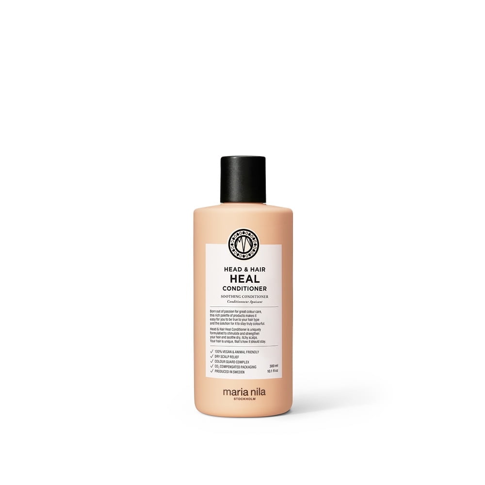 Maria Nila Head & Hair Heal, Conditioner 10.1 Fl Oz, Soothing Aloe Vera for dry & itchy scalps, 100% Vegan & Sulfate/Paraben free