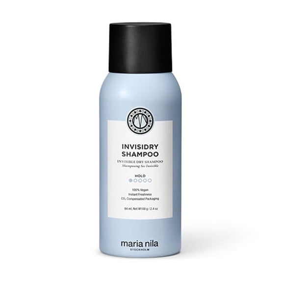 Maria Nila Invisidry Shampoo 3.4 Fl Oz, Freshens up Hair & Scalp, Leaves no trace of product, 100% Vegan & Sulfate/Paraben free
