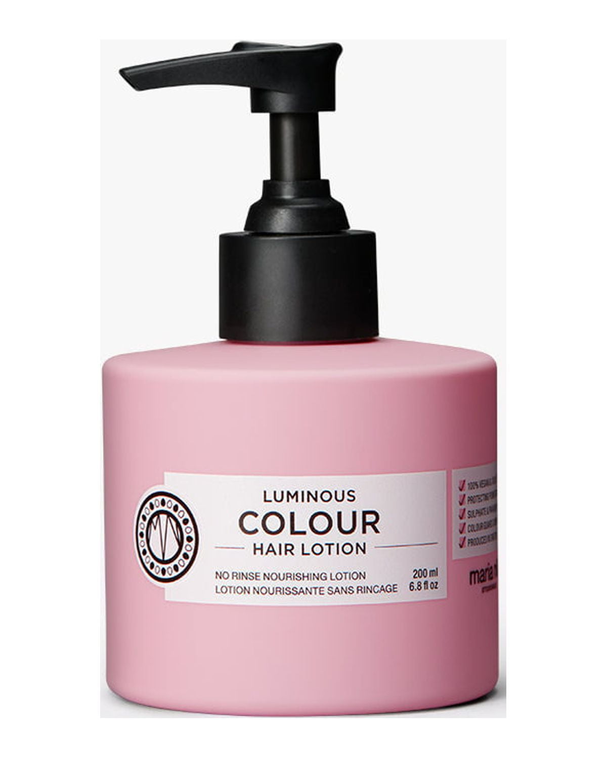Maria Nila Luminous Color Hair Lotion, 6.8 Fl Oz / 200 ml, Reduces ...